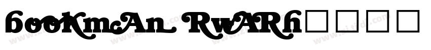 bookman swash字体转换